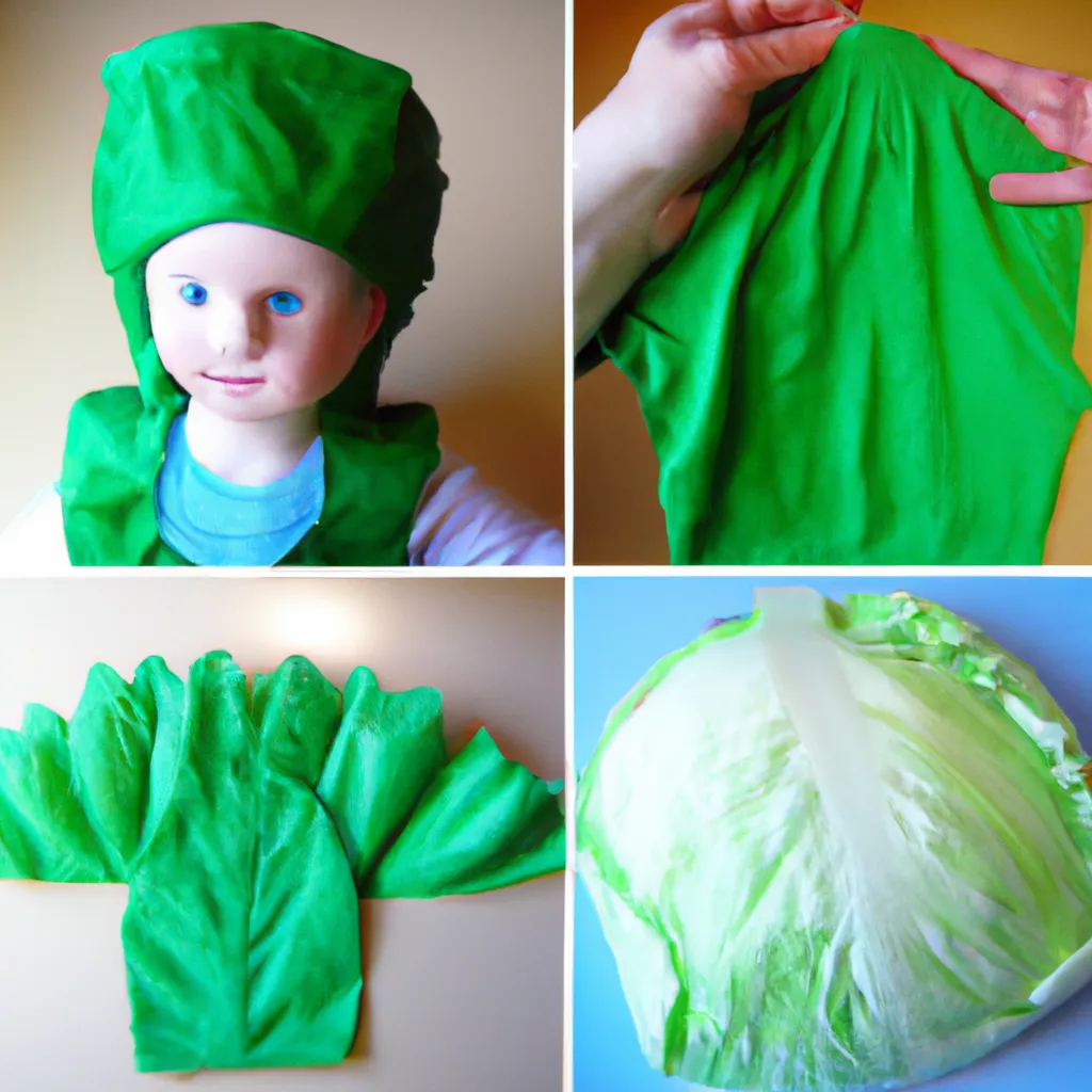 Jak zrobić strój kapusty dla dziecka?