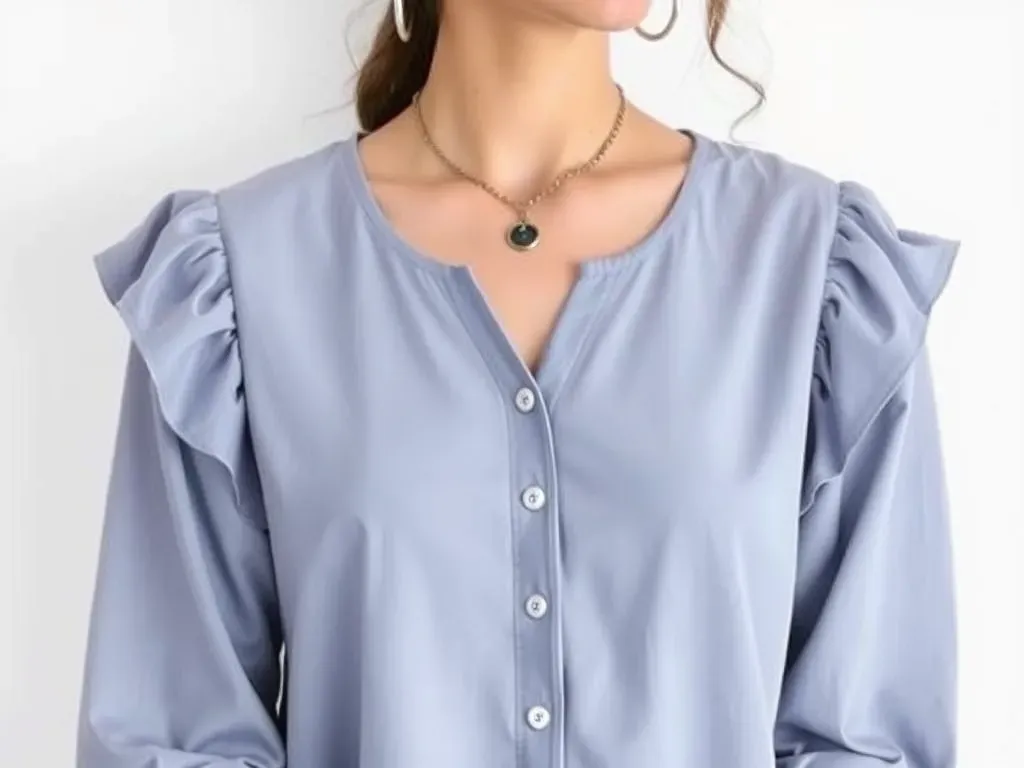 bluzka damska z długim rękawem